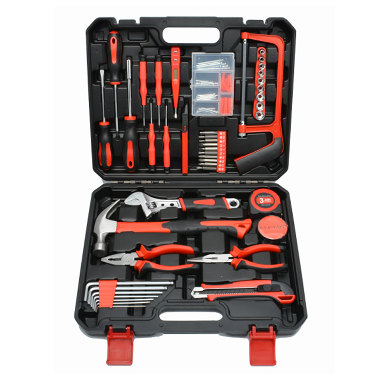 Hot Sale Vehicle Accessories Mechanical Tools Box Socket Wrench Set Working Hand Tool Set