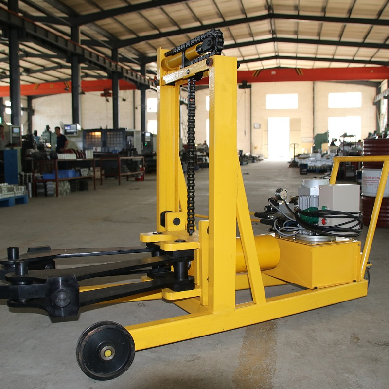 HCP 2-Jaw Hydraulic Puller Double-Acting Cylinder Built-In Safety Valve 70MPa Extendable Head