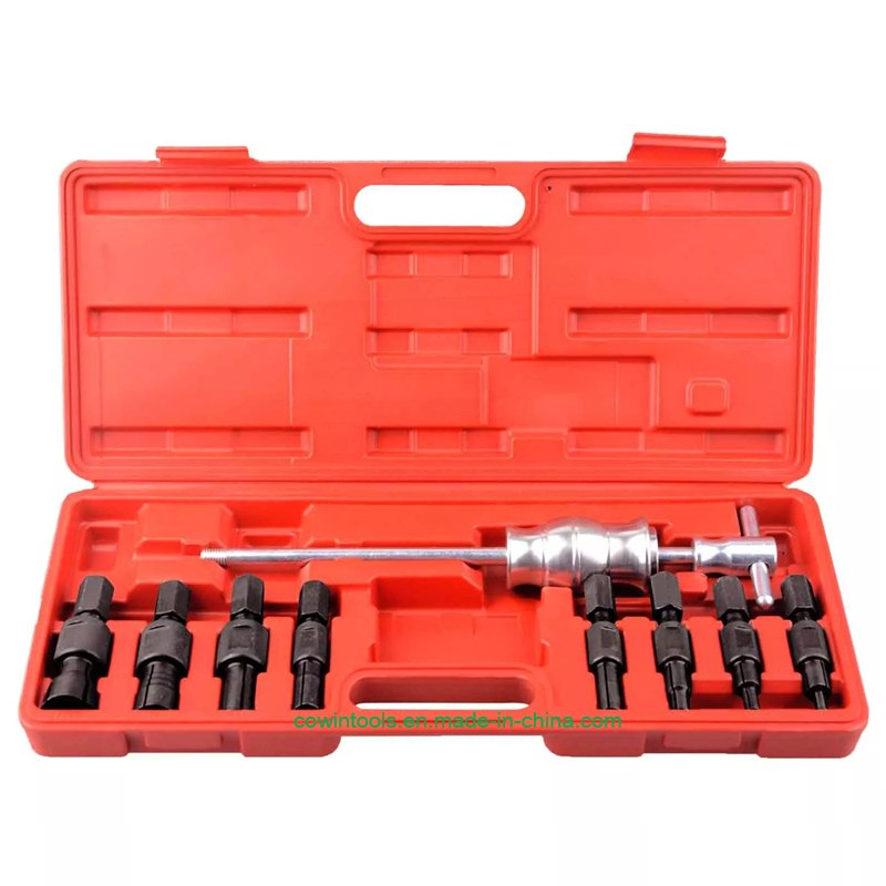 9PC Blind Inner Internal Bearing Puller Tool 8-32mm Collets Slide Hammer Set