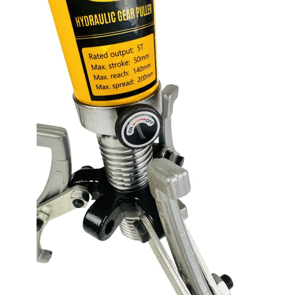 Yl-5t 5 Ton Hydraulic Puller, 2/3 Jaw 10" Gear Flywheel Pulley Bearing Puller