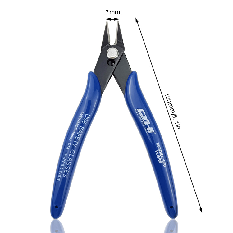 5 Inch 170 Plier Hot Sale Professional Jewelry Making Pliers Diagonal Side Small Wire Cutters Electronic Plier Tools