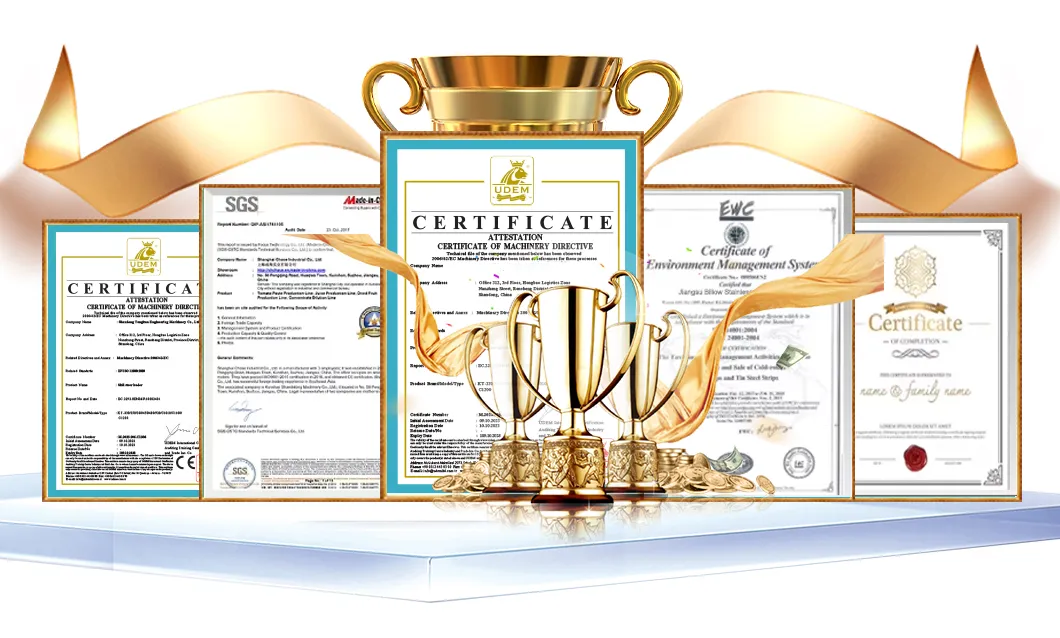 Official Certifications