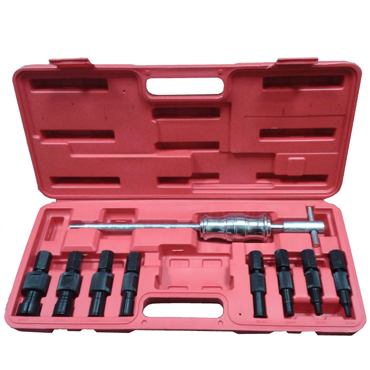 9PC Blind Inner Internal Bearing Puller Tool 8-32mm Collets Slide Hammer Set