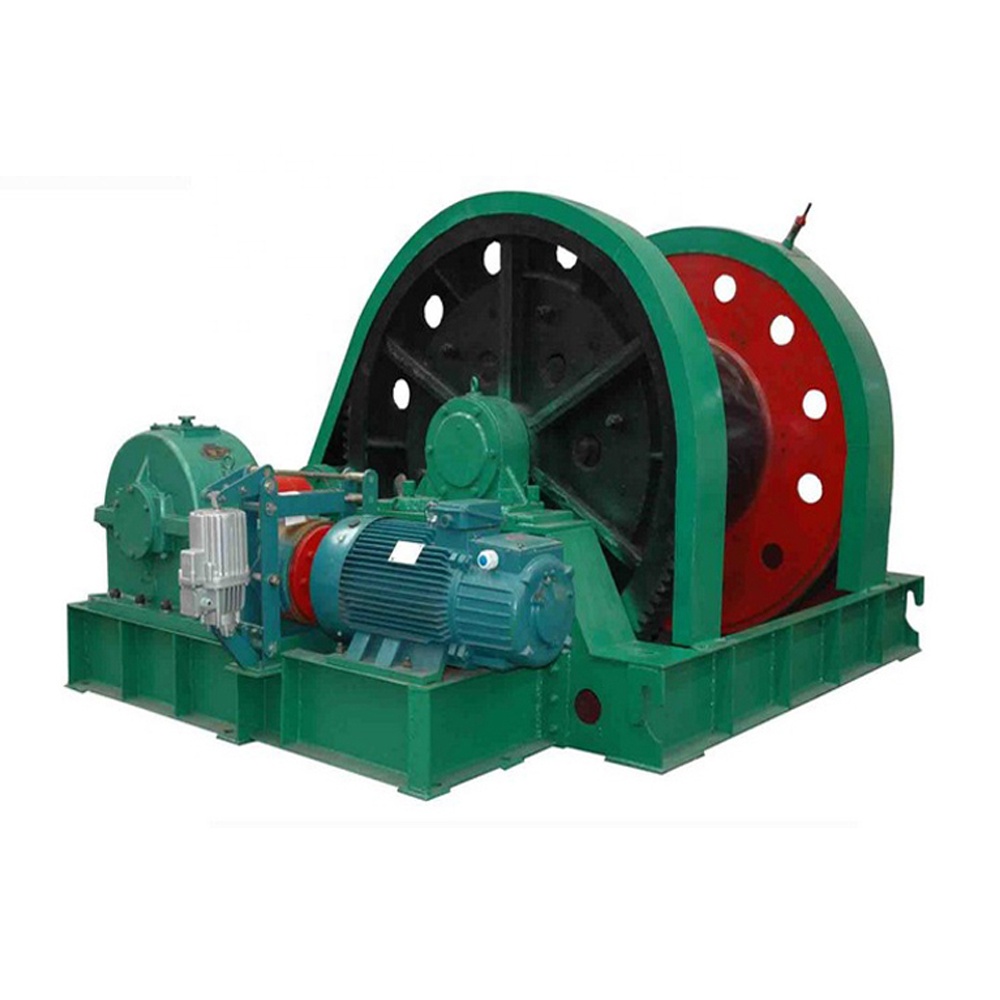 Gearbox Cable Pulling Winch With Advanced Power System Underground Mining Winch 30Kw Coal Mine Sinking Shaft Winch