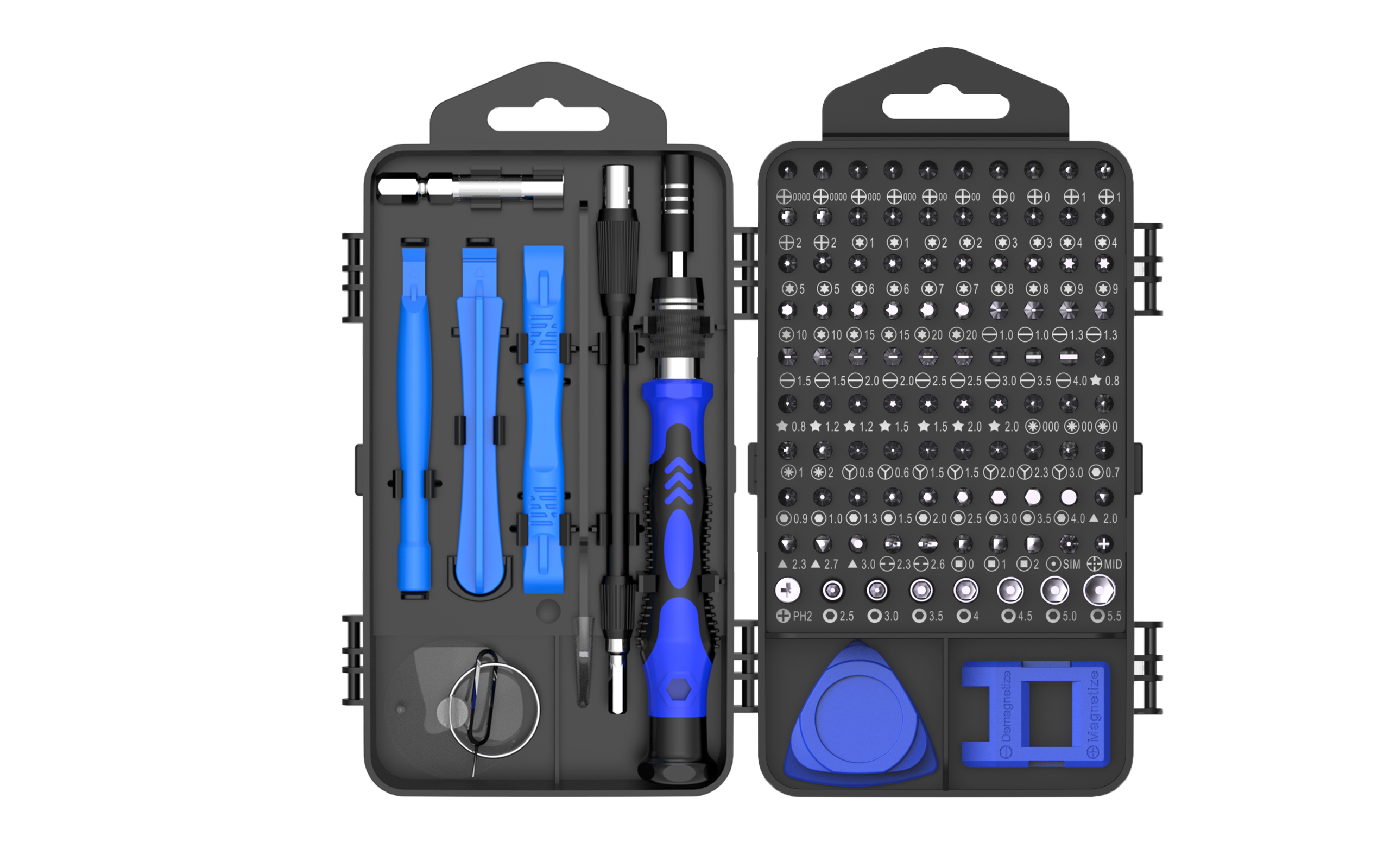 117/118-in-1 Precision Screwdriver Sets, Professional Repair Tool Kit With Flat Head &amp; Multiple Bits For Electronics, Phone