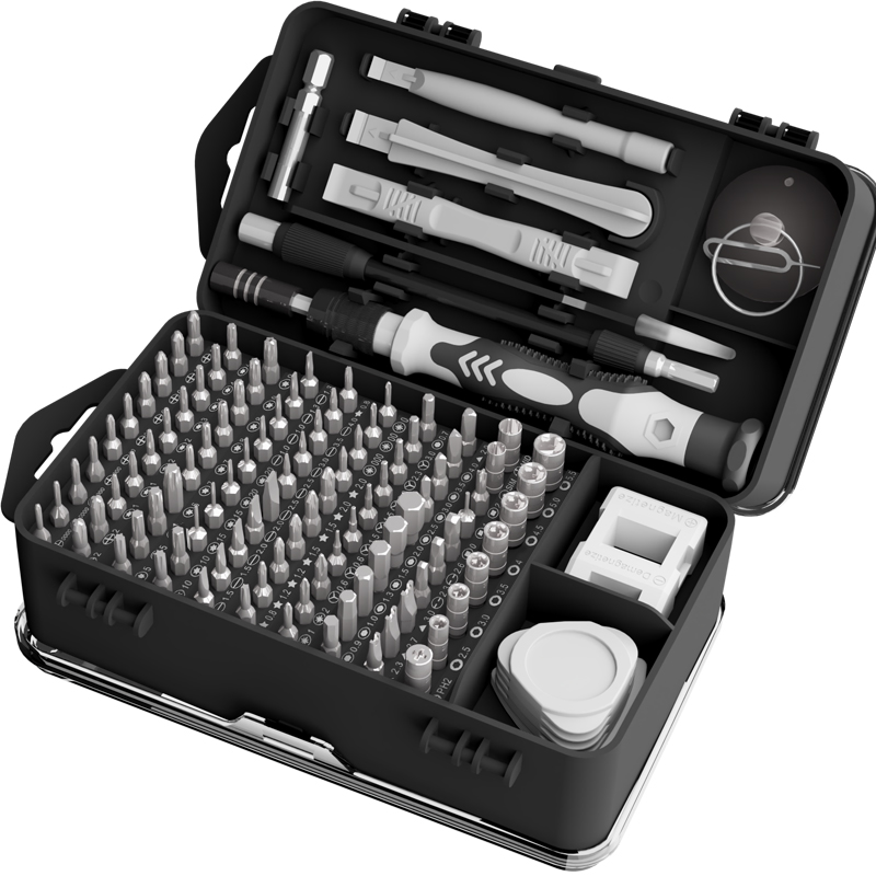 117/118-in-1 Precision Screwdriver Sets, Professional Repair Tool Kit With Flat Head &amp; Multiple Bits For Electronics, Phone