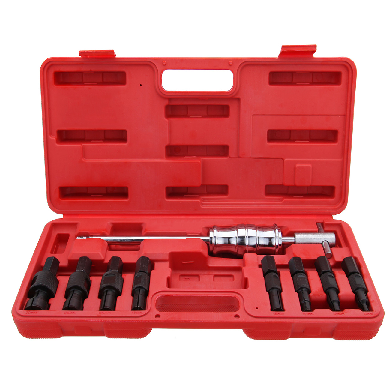 Auto Repair Tool Internal Extractor Removal Kit 9PCS Slide Hammer Bearing Puller