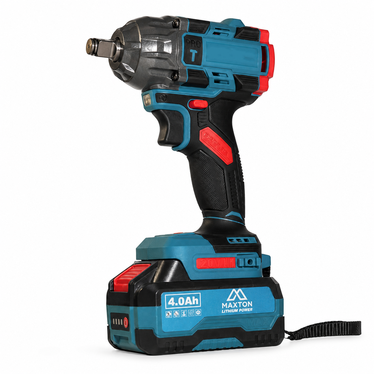 MAXTON MT2406 20V CORDLESS INDUSTRIAL &amp; DIY BRUSHLESS TORQUE WRENCH