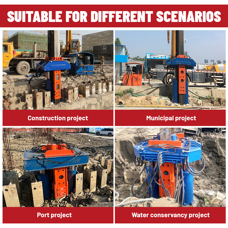 CE Certified Steel Hydraulic H-beam Puller with Motor 220T Force for Construction Site