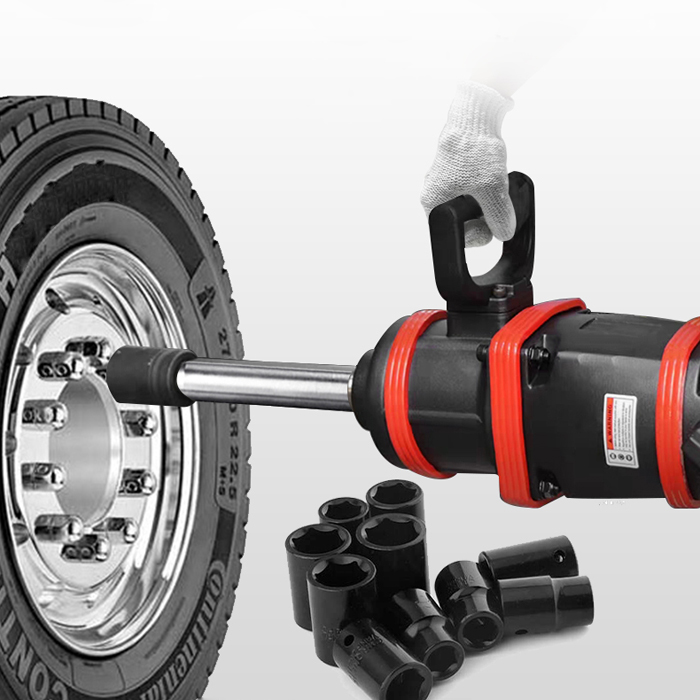 Heavy Duty 1 Inch 3800NM Pneumatic Air Impact Pneumatic Impact Wrench for Truck