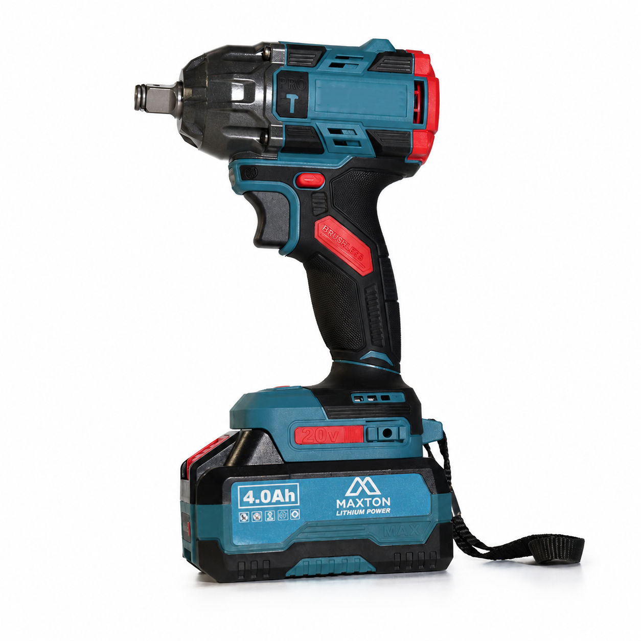 MAXTON MT2406 20V CORDLESS INDUSTRIAL &amp; DIY BRUSHLESS TORQUE WRENCH