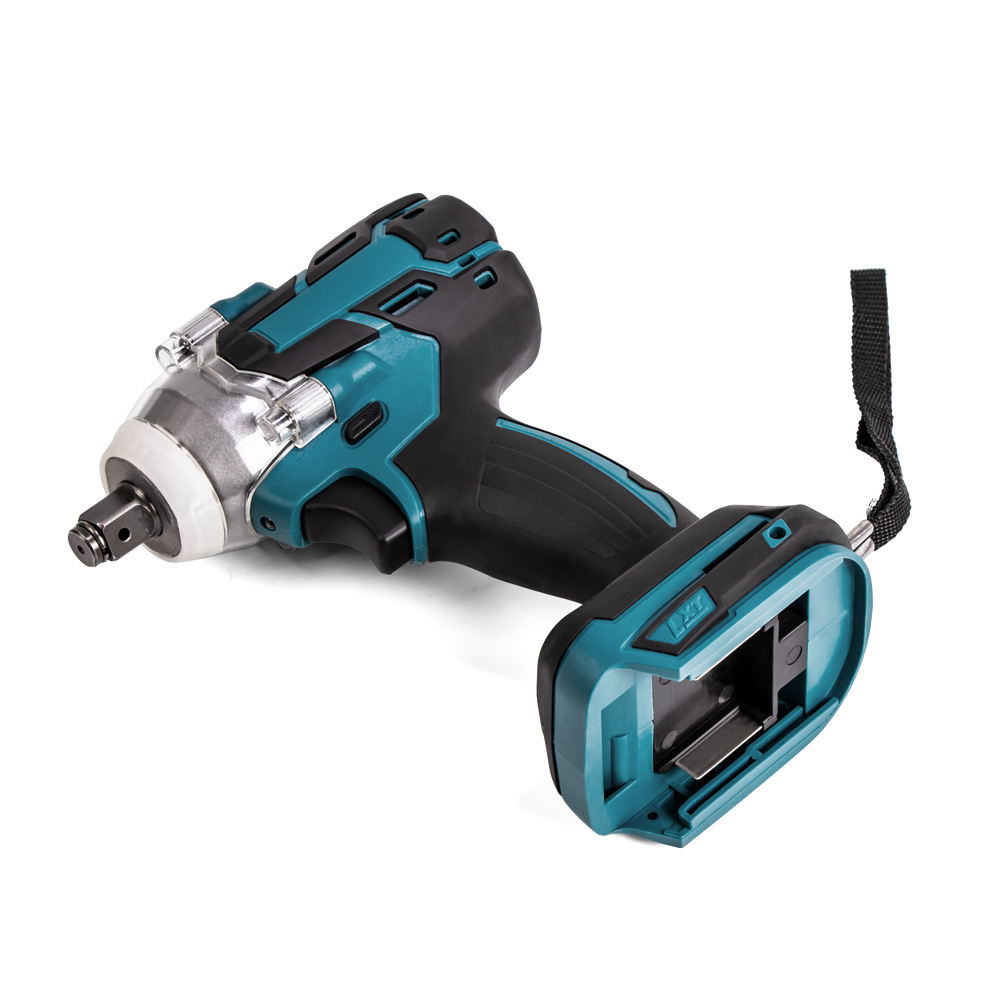 Foreign Trade Electric Lithium Battery Brushless Charging Large Torque Wrench Impact Screwdriver Auto Repair Air C