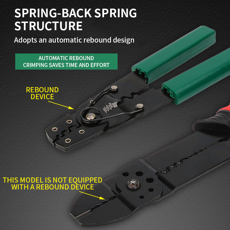 HS 202D Multifunctional Wire Stripper Pliers Crimping Tools Electrician Cable Cutter Wire Stripper Tool