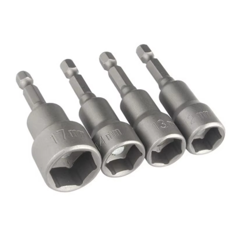 Material Screwdriver &Bit Set Including Bits and Nut Setters to Tighten Screws and Nut Impact Bit Set