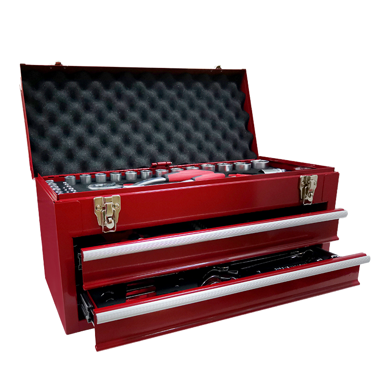 GATmatic Heavy Duty 92pcs Industrial Mechanic Auto Repair Tool Set Professional Cr-Mo Steel Socket Wrench Set for Garage
