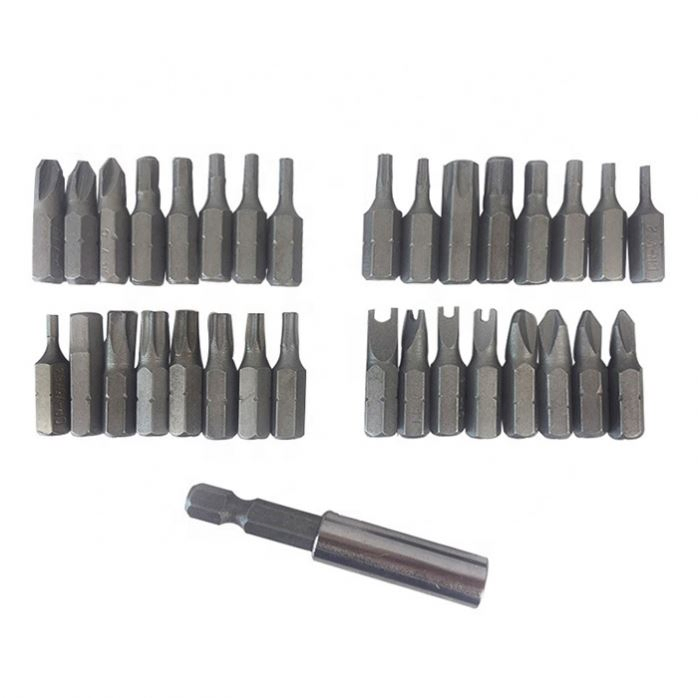 Tooljoy S2 33PCS Multifunctional Bits &amp; Bit Holder Screwdriver Bit Set