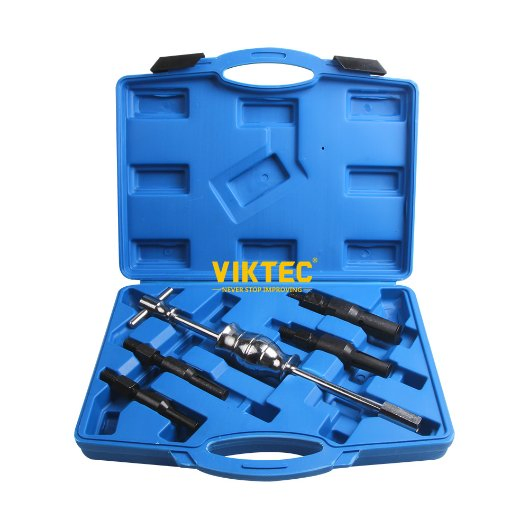 5PC Inner Bearing Puller Tool Set Blind Hole Tool Slide Hammer Kit Pilot Needle Inner Bearing Puller