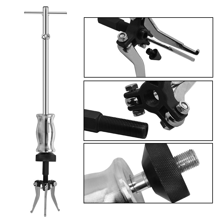 5-Piece Set Internal External Bearing Pullers Automotive Repair Machine Inner Hole Extractor Slide Hammer Tool Vehicle Tool
