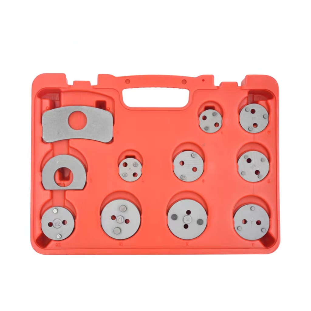 24-Piece Brake Tool Set Includes Forward/Reverse Brake Cylinder Adjustment Caliper Piston Pad Remover-JTC6820