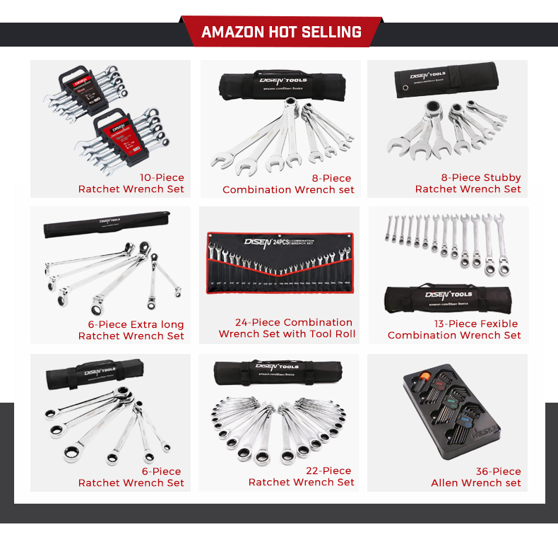 Wrench Set Roll Up