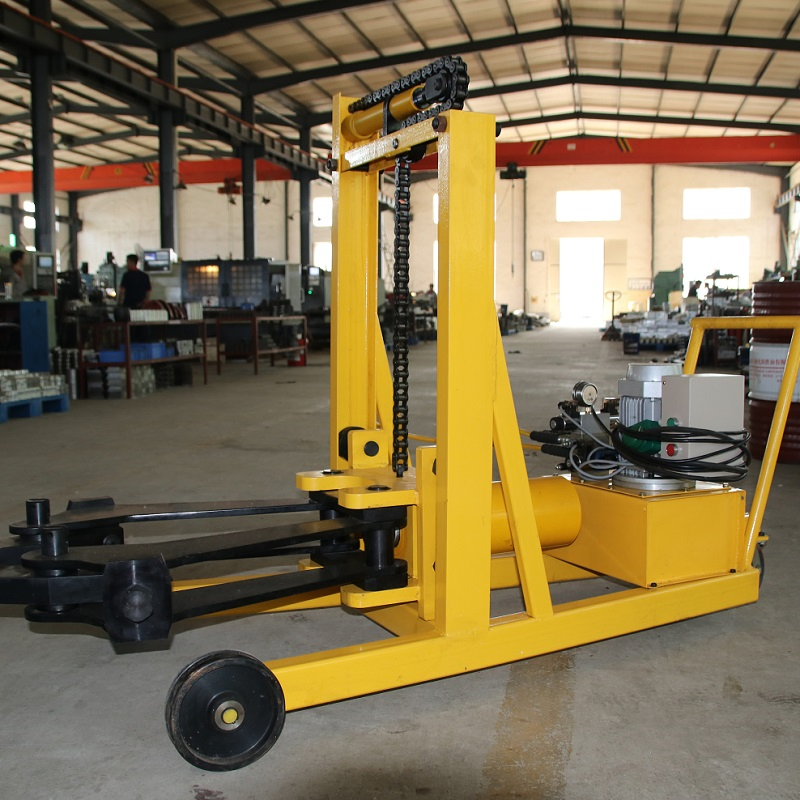 HCP 2-Jaw Hydraulic Puller Double-Acting Cylinder Built-In Safety Valve 70MPa Extendable Head