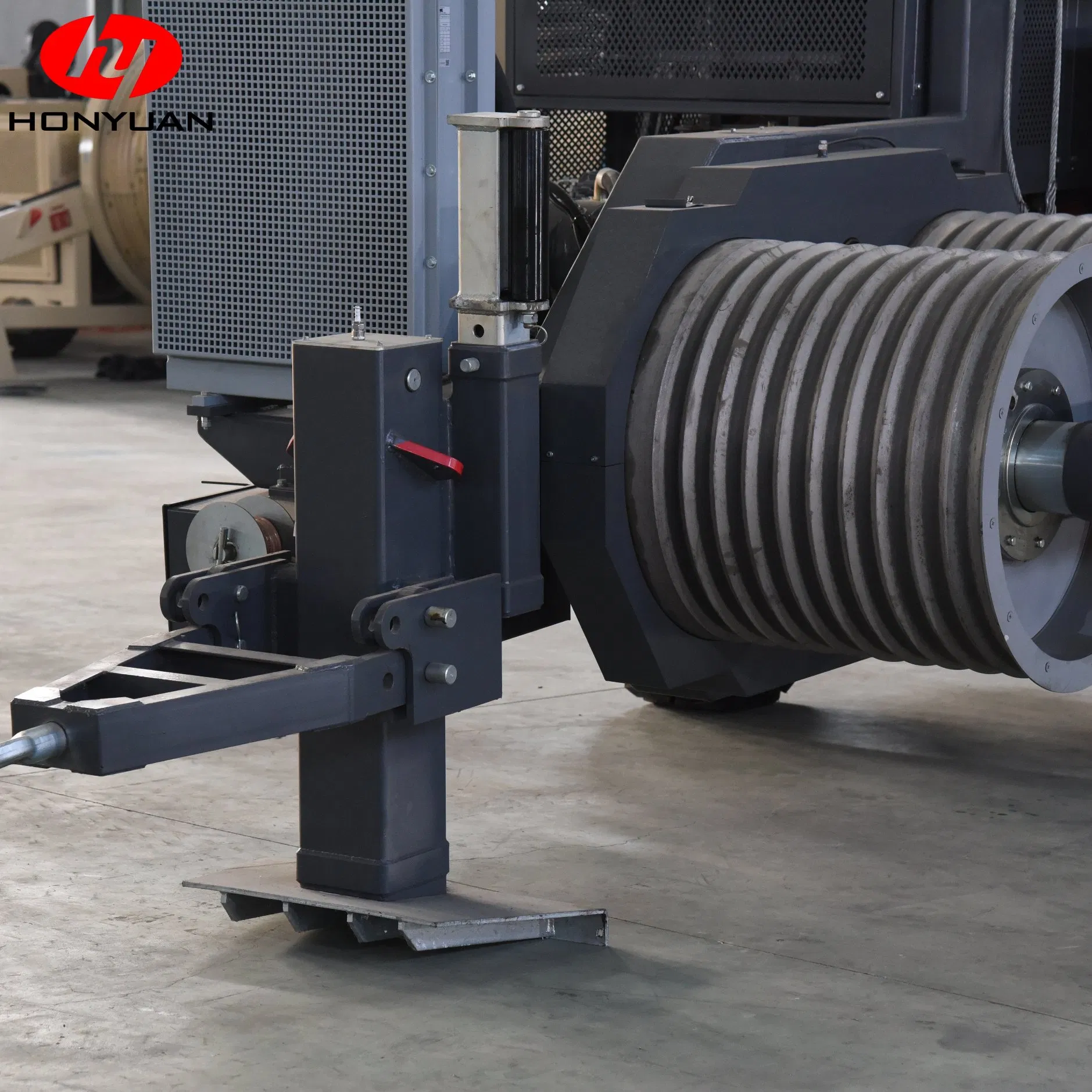 Heavy Duty Automatic Cable Steel Wire Loading Unloading Winding Puller Hydraulic Puller