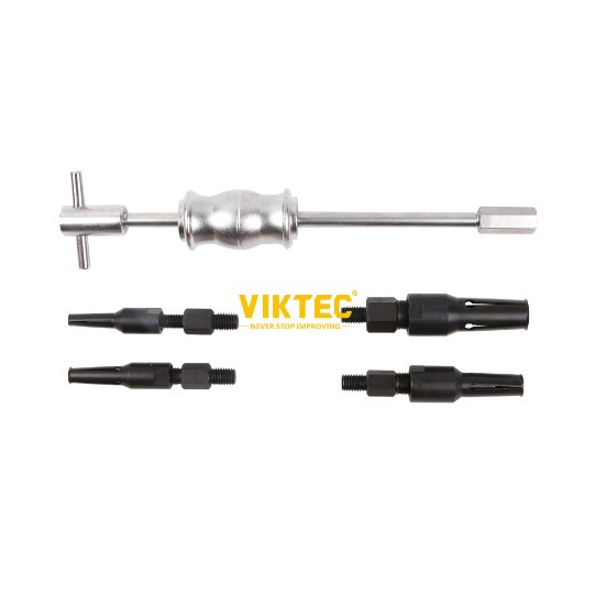 5PC Inner Bearing Puller Tool Set Blind Hole Tool Slide Hammer Kit Pilot Needle Inner Bearing Puller