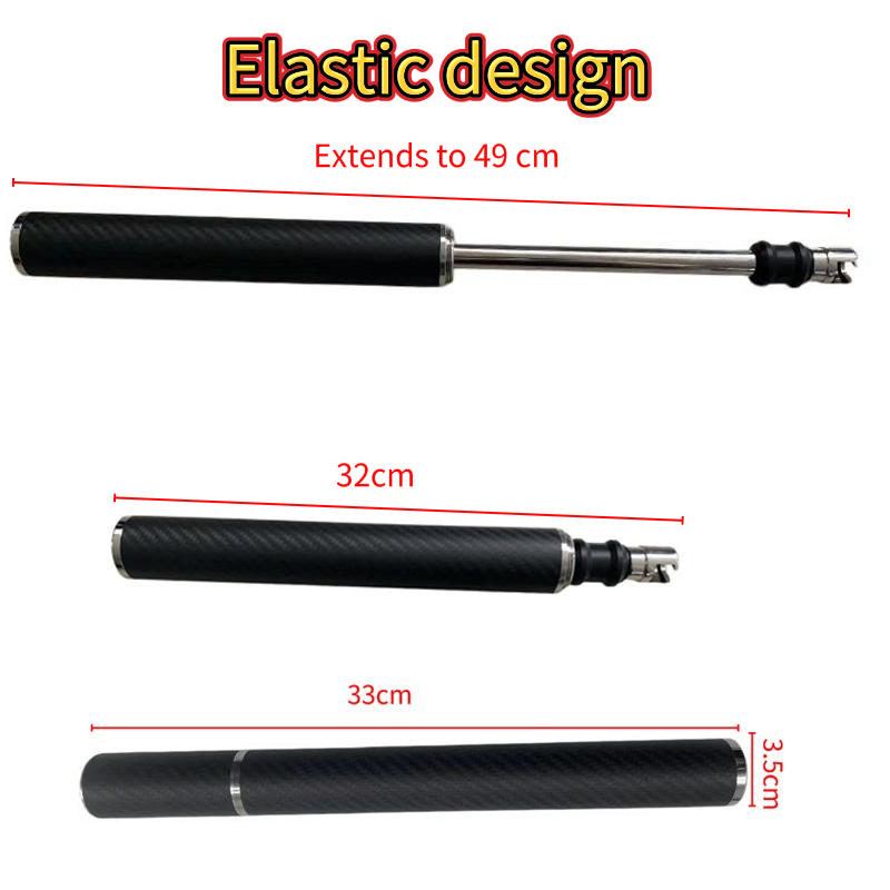Carbon Fiber Paintless Dent Repair Puller, Stainless Steel Slide Hammer, Auto Body PDR Tool for Car Hail Damage Removal