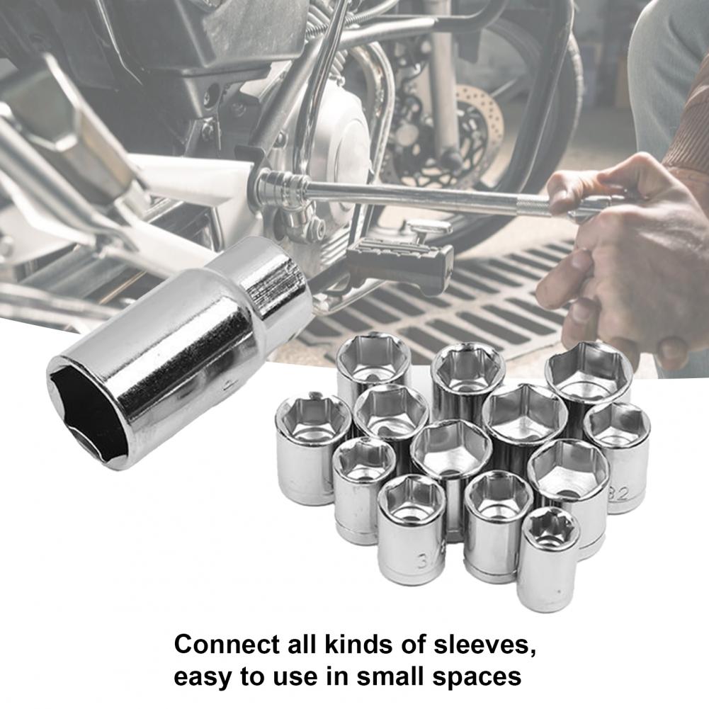 40pcs Stainless Steel Performance Tool W1173 SAE/Metric 1/4" 3/8" Drive Heavy Duty Socket Set with Soft Case Hand Tools Kit