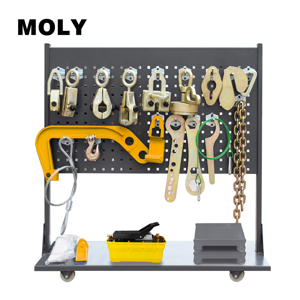 MOLY Body Repair Tools Car Bench Shop Equipment CE/ISO-9001 Certified 70Mpa Hydraulic Pressure 100KN Tower Pulling Force for
