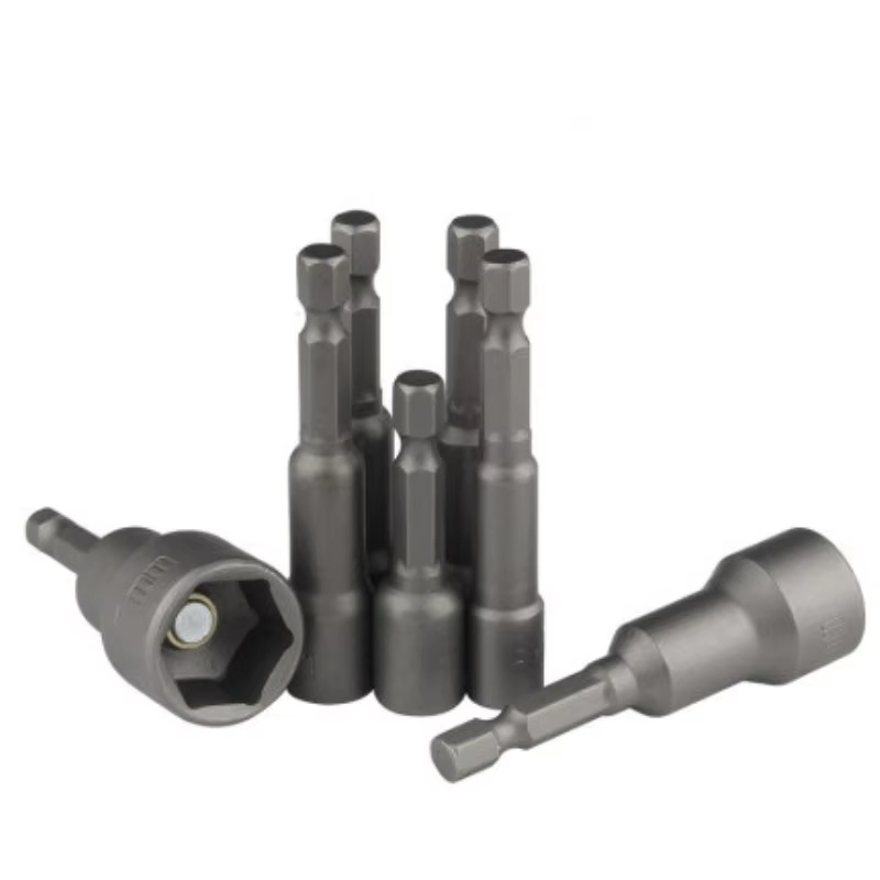 Material Screwdriver &Bit Set Including Bits and Nut Setters to Tighten Screws and Nut Impact Bit Set