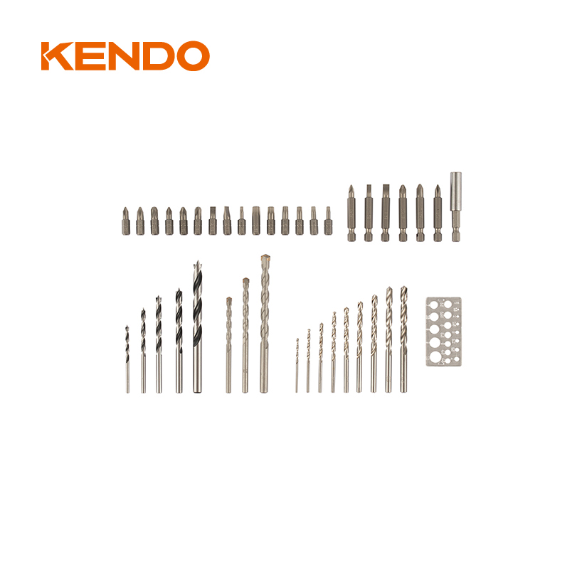 Kendo 40PC Professional Combination Drill Bits &amp; Screwdriver Bits Set