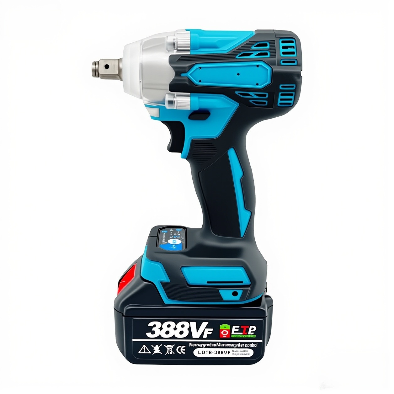 Factory Direct Price Professional 21V Electric Impact Wrench Brushless Torque Wrench Handheld Power Ratchet Industrial Grade