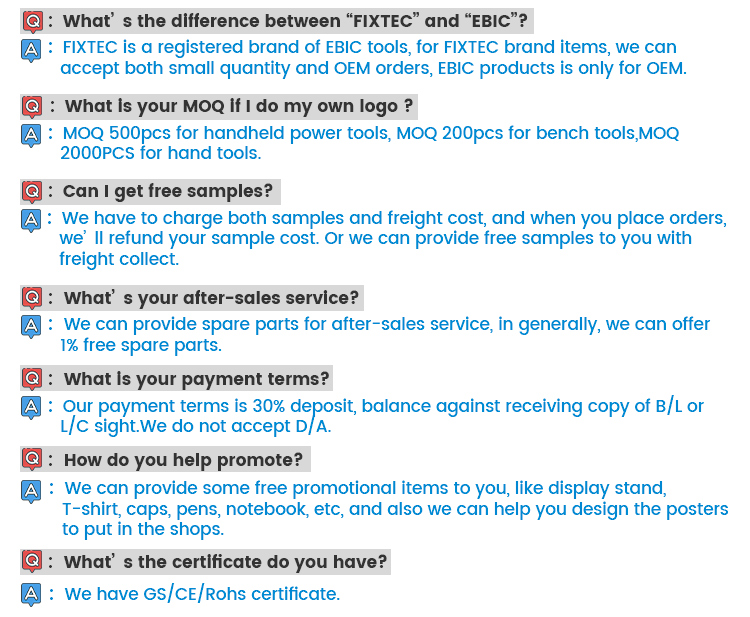 FAQ Overview