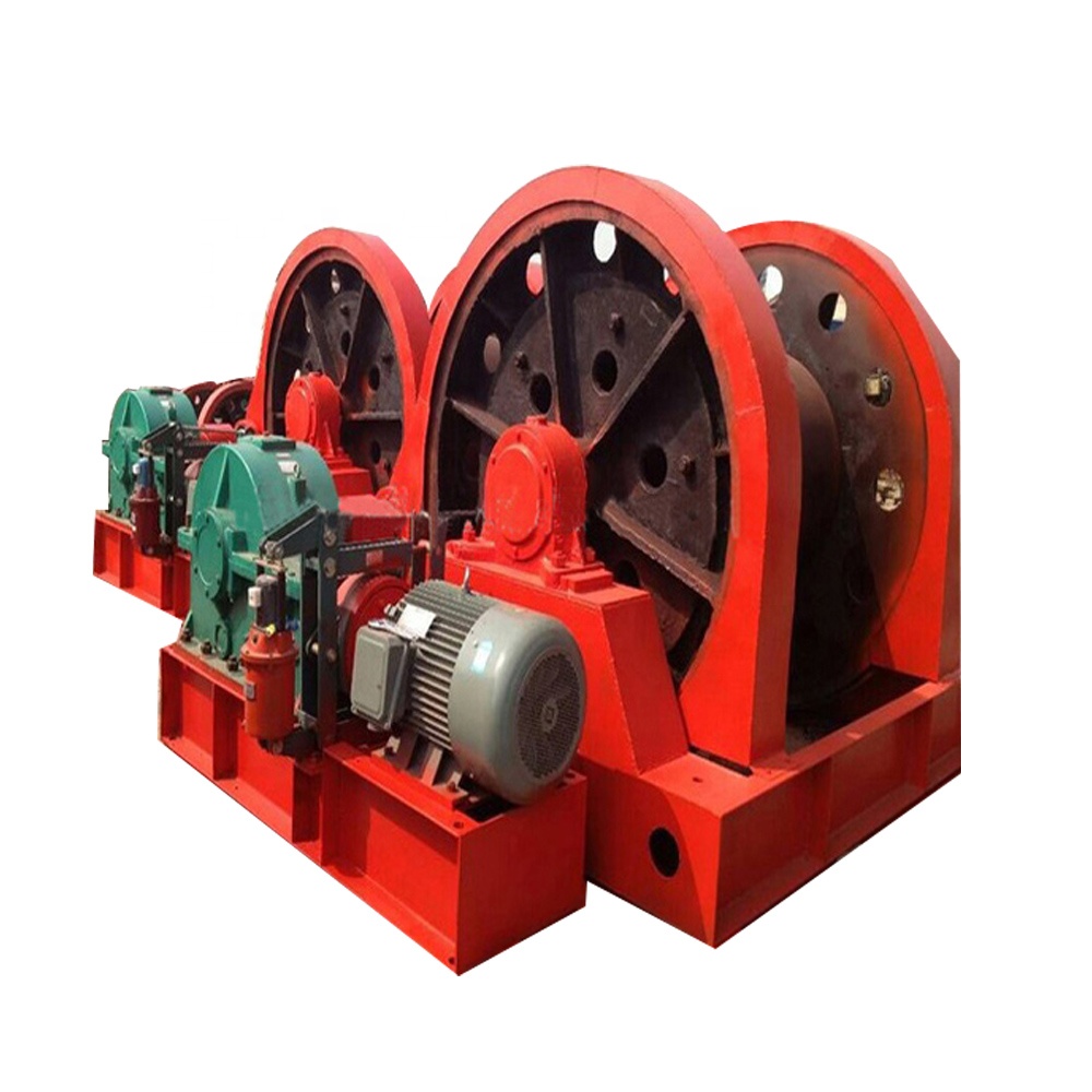 Gearbox Cable Pulling Winch With Advanced Power System Underground Mining Winch 30Kw Coal Mine Sinking Shaft Winch