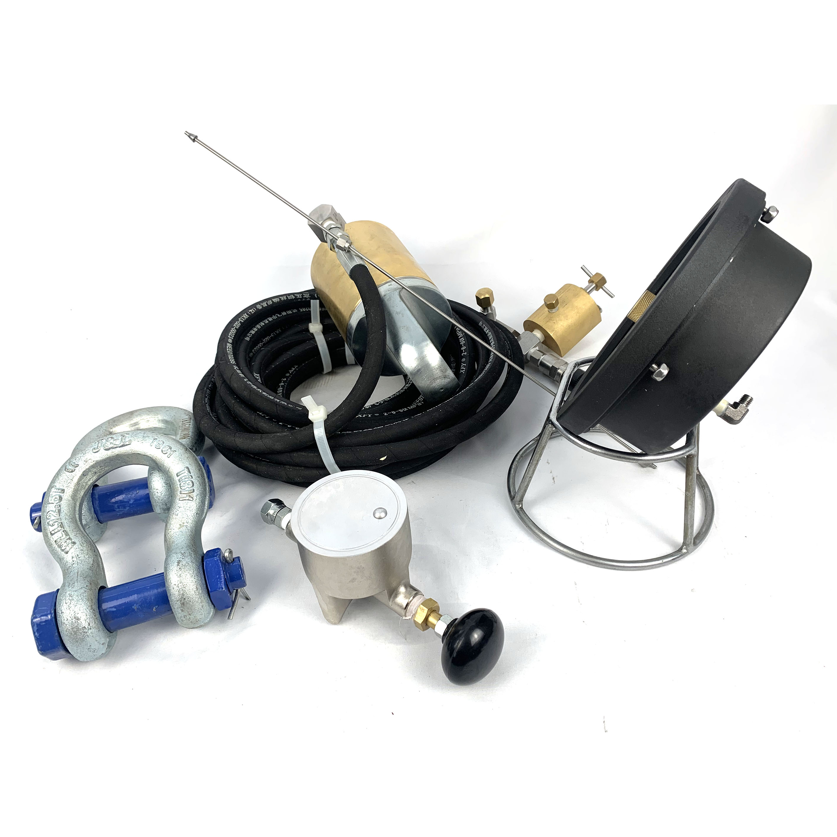 6 Inch Fluid Filled Gauge, Tong Torque &amp; Tong Line Pull System Capacity Ranges From 10,000 Pounds To 30,000 Pounds Of Line Pull