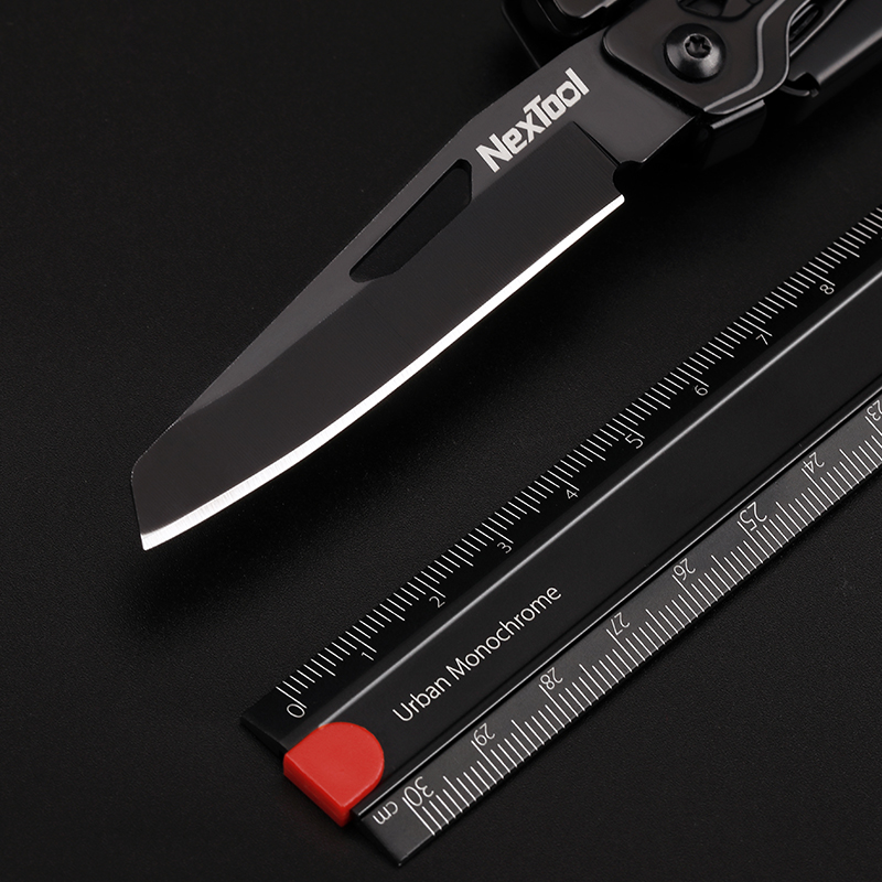 High Quality NEXTOOL Best Selling Multi-Function Stainless Steel Black Coated Combination Pliers Fire Starter DIY OEM