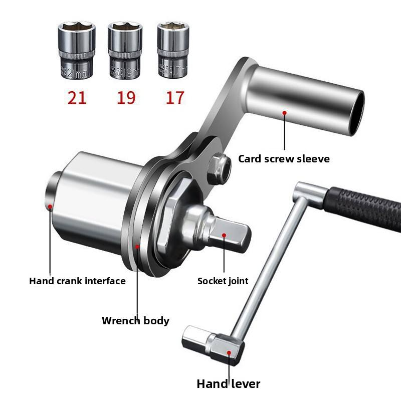 SUV Labor Saving Power Enhancing Car Tire Removal Wrench Portable In Car Tool Factory Direct Sales