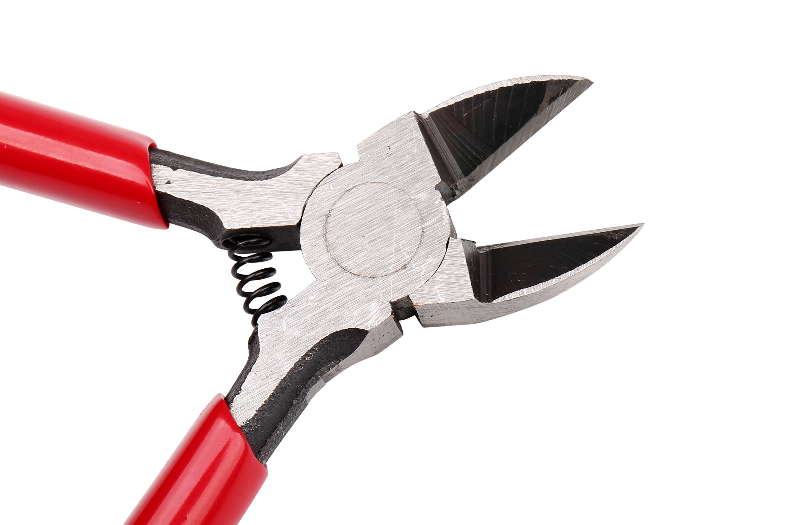 Precision Side Cutter Heavy Duty Industrial Grade Metric Flush &amp; Diagonal Cutting Pliers Steel Tool