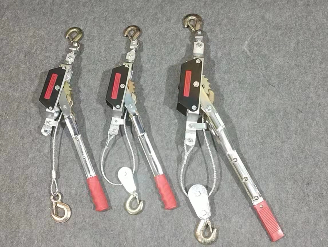 1ton 2ton Galvanized Tools Hand Winch Puller Ratchet Puller Cable Puller