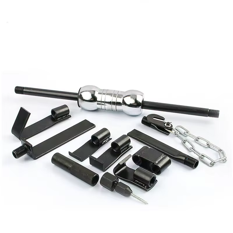 Car Body Dent Repair Alloy Sliding Hammer Puller Tool for Auto Body Shaping &amp; Restoration Portable