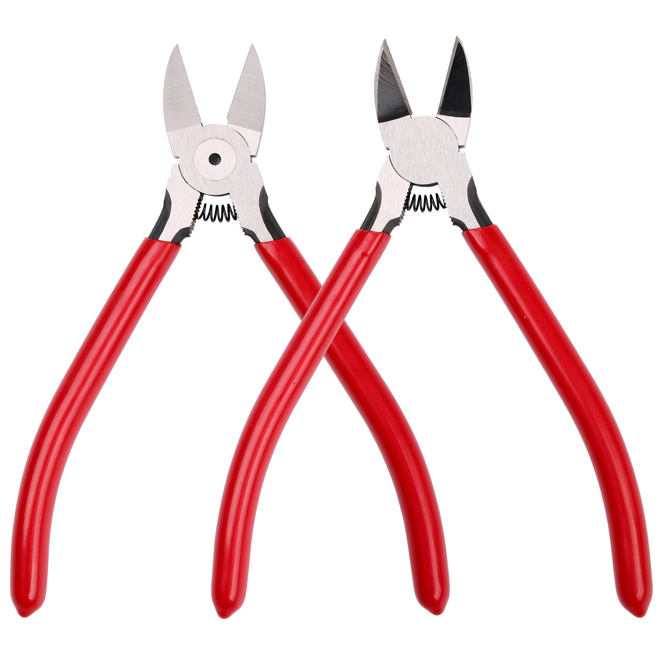 Precision Side Cutter Heavy Duty Industrial Grade Metric Flush &amp; Diagonal Cutting Pliers Steel Tool