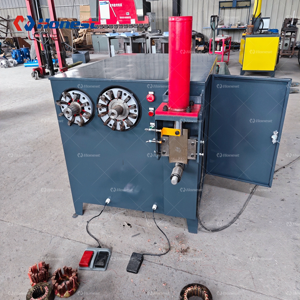 Copper Wire Extractor for Motor Scarp Motor Engine Recycling Machine Scrap Motor Pulling Machine