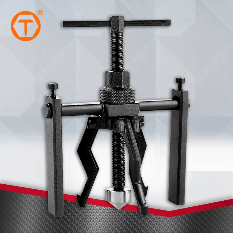 Carbon Steel 3 Jaw Inner Auto Bushing Gear Extractor Tool