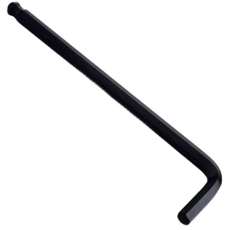 M10 M12 ASTM B7 B7M A325 Grade 2 5 Steel Black Oxide Black Powder L Type Hex Wrench Allen Key With Ball End With Flat End DIN911