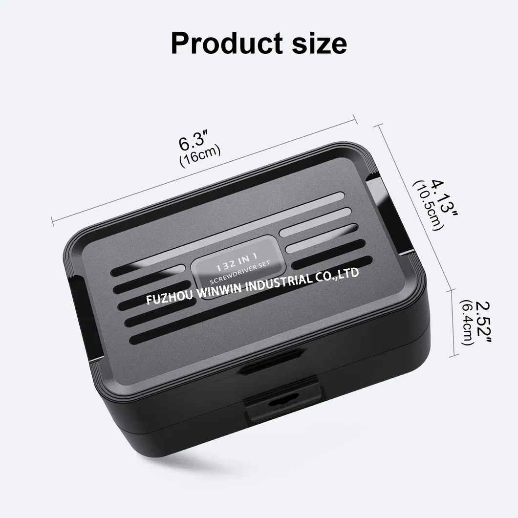 Screwdriver Set 132 in 1 Details