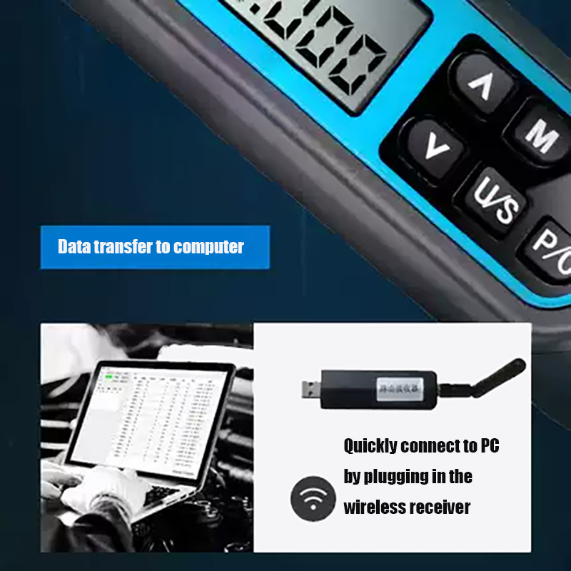 Digital Torque Wrench Bluetooth WiFi Long Distance Wireless Communication Electronic Torque Wrench
