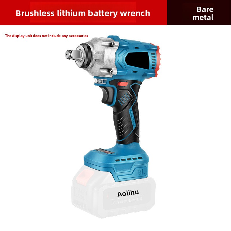 Cordless Electric Impact Wrench Industrial High Torque Lithium Battery Power Tools For Construction Auto Repair Nut Removal