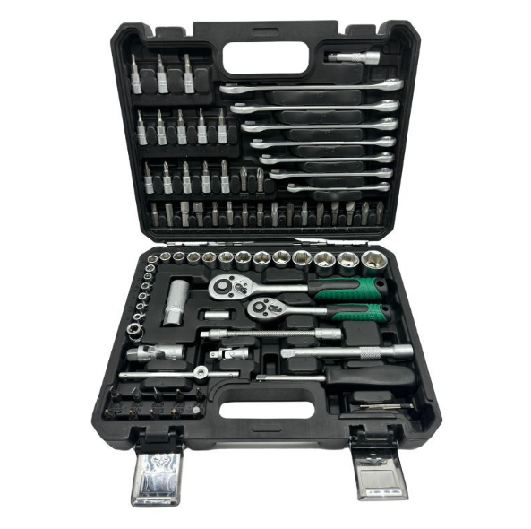 Upgraded Set of Tools - Complete Auto Repair Multi-functional Vehicle Ratchet Socket Combination Box 82PC