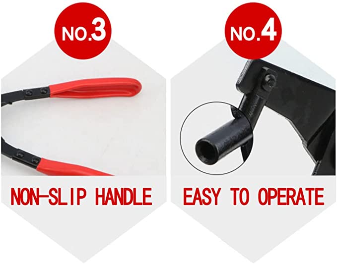 Exhaust Pipe Hanger Removal Tool Pliers 25 Degree Offset